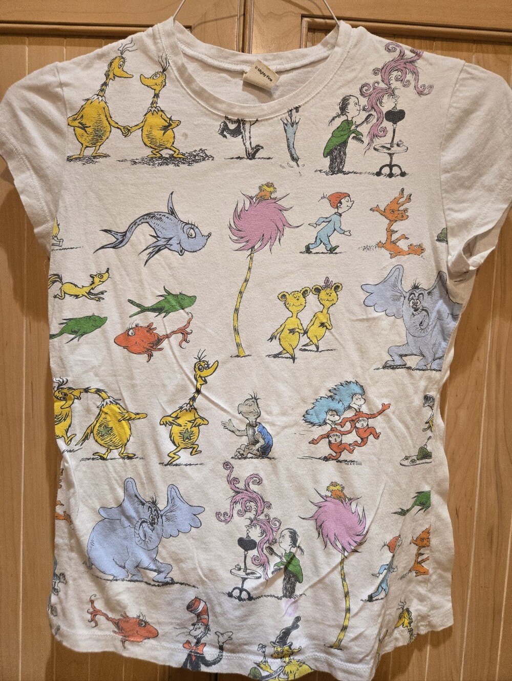 Mighty Fine Dr Seuss Tee Junior XL EUC